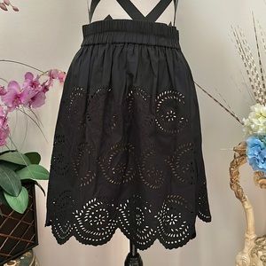 Marc By Marc Jacobs Cut out Black Skirt